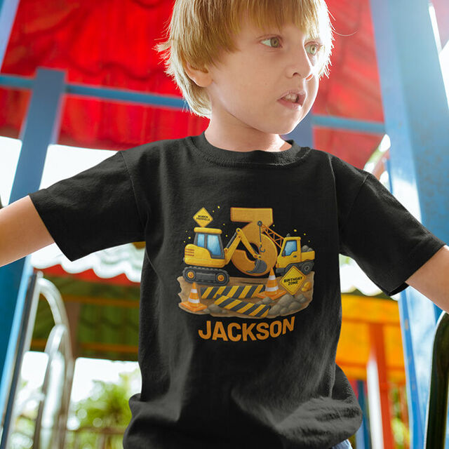 Personalised Digger Construction