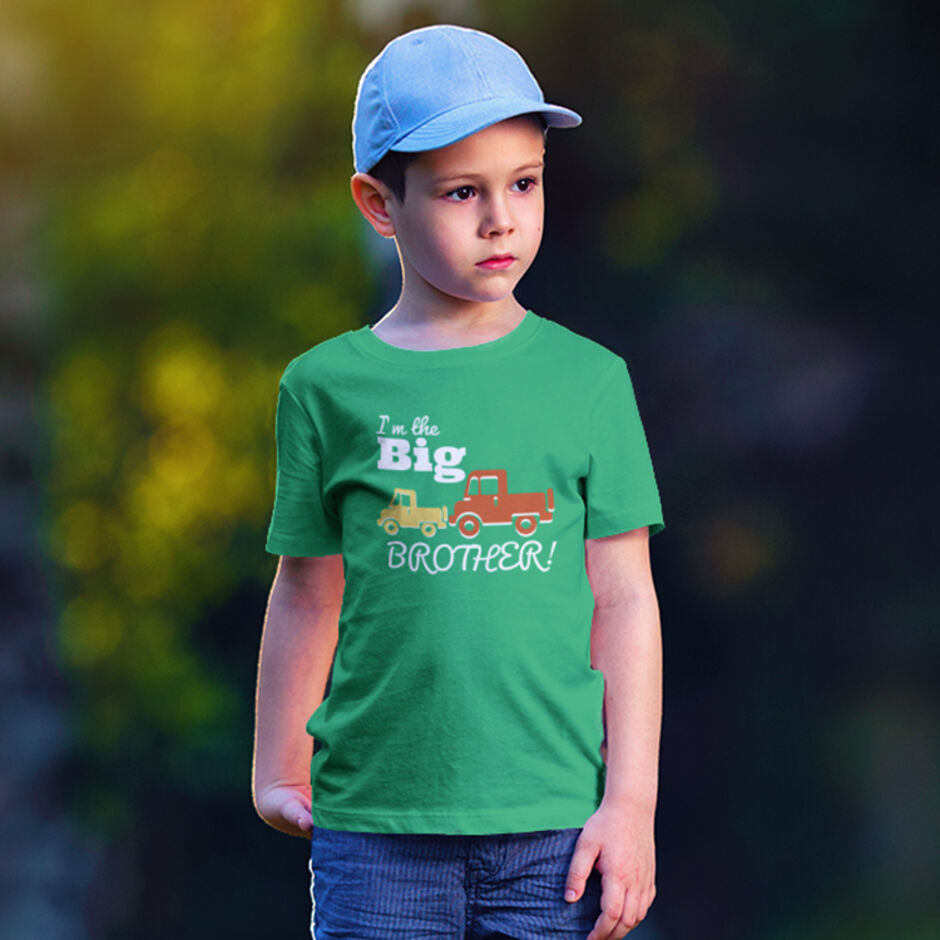 I'm-the-Big-Brother-Short-Sleeve-Irish-Green-T-Shirt