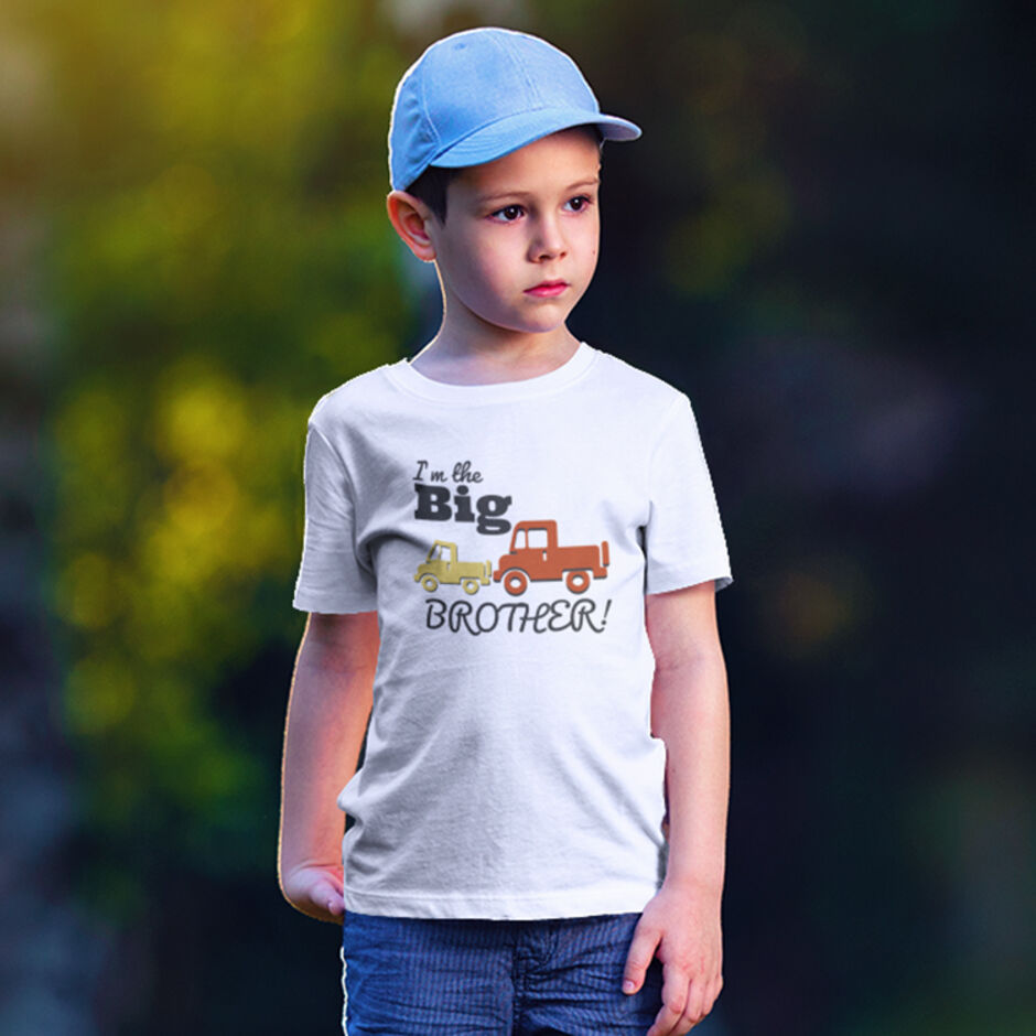 I'm-the-Big-Brother-Short-Sleeve-White-T-Shirt