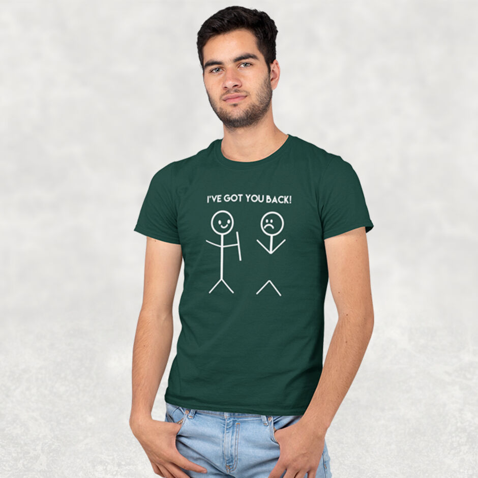 I've-got-your-back-Green-short-sleeve-t-shirt