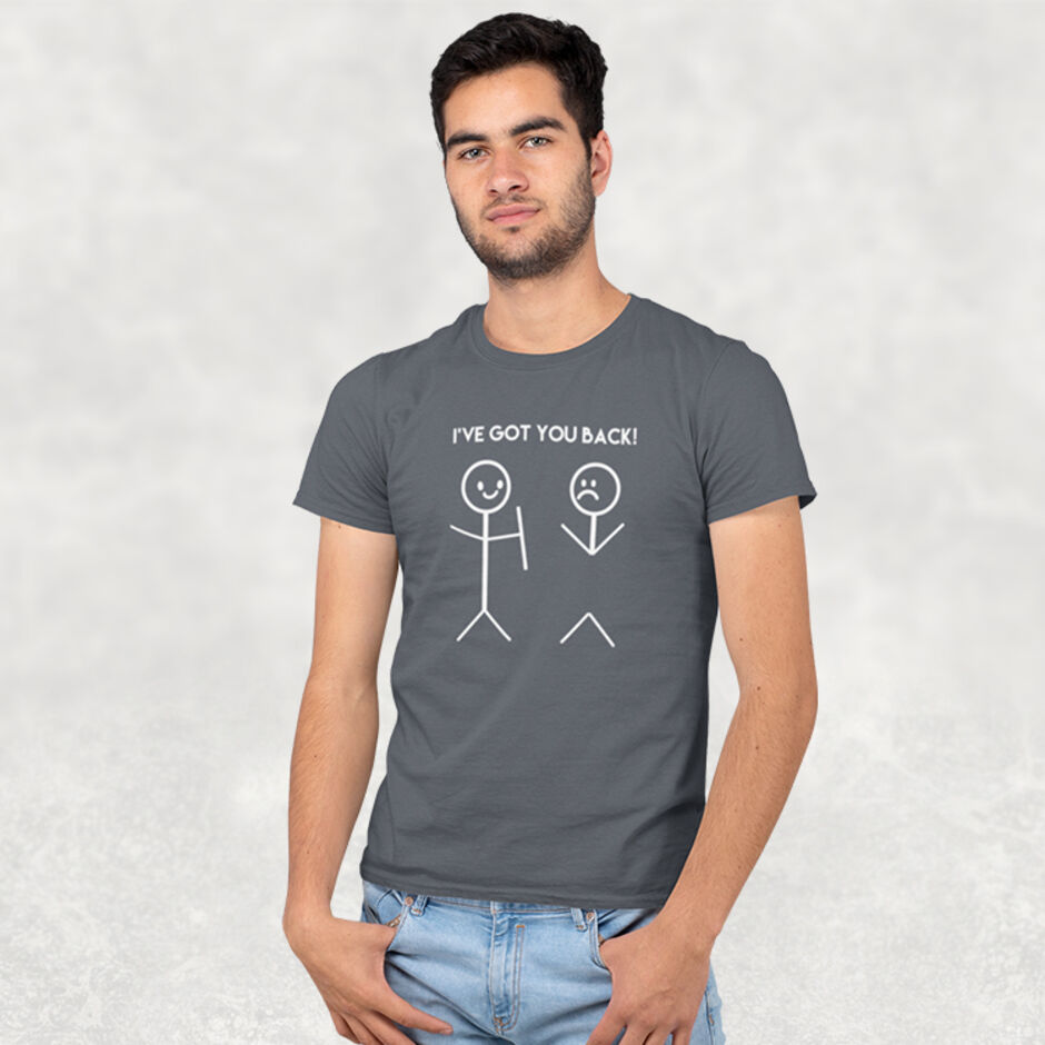 I've-got-your-back-Grey-short-sleeve-t-shirt