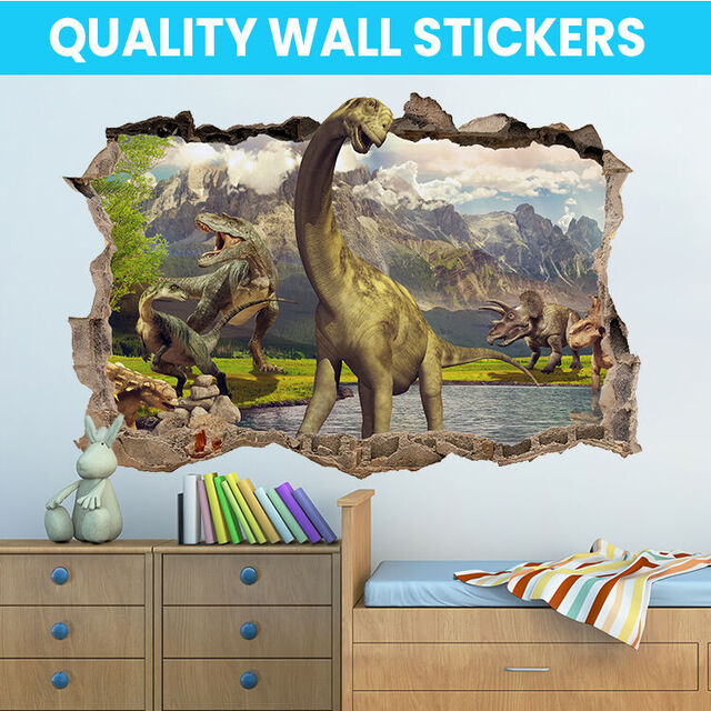 Dinosaur Wall Decal Sticker Mural Poster Print Art Home Bedroom Office Decor