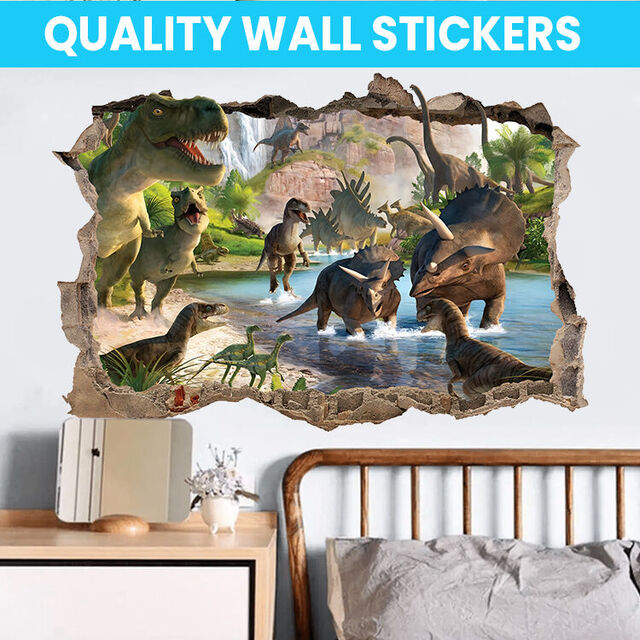 Dinosaur Wall Decal Sticker Mural Poster Print Art Home Bedroom Office Decor