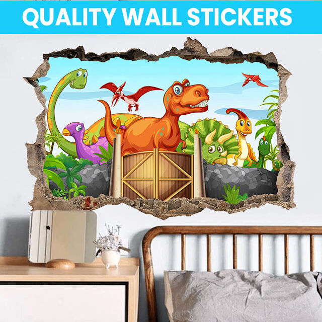 Dinosaur Wall Decal Sticker Mural Poster Print Art Home Bedroom Office Decor