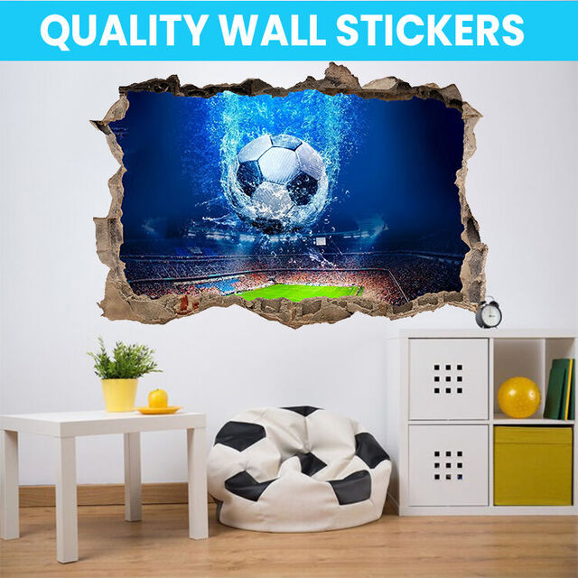 Football Stadium Wall Decal Sticker Mural Poster Print Art Home Bedroom Office Decor