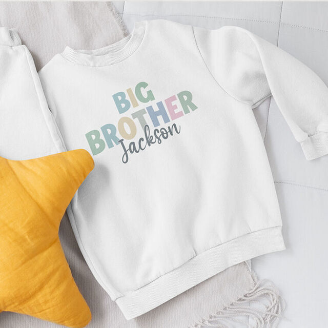 Personalised Big Brother Sweatshirt